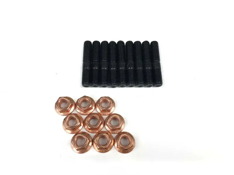 Black studs and copper nuts for forced performance exhaust manifold upgrade