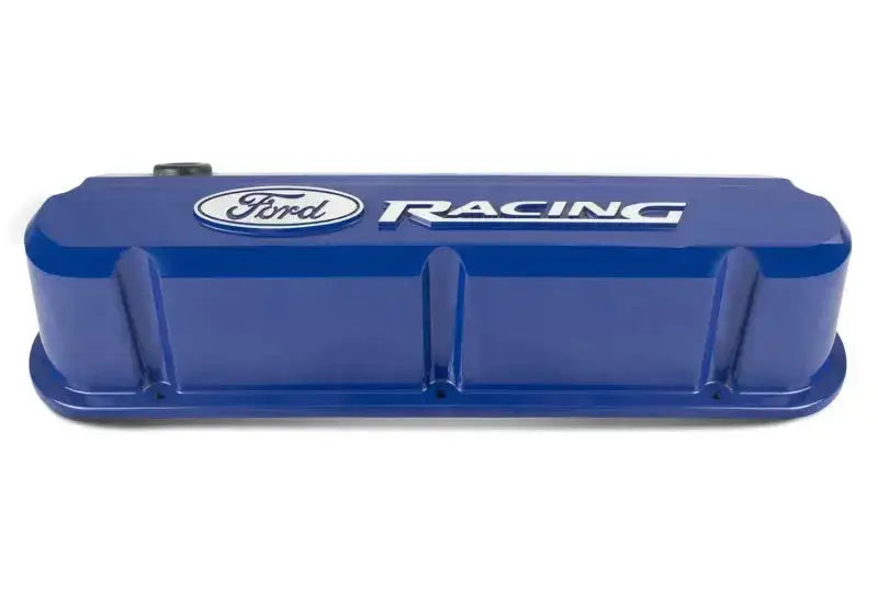 Ford Racing 289-351 Slant Edge Blue Valve Cover - Engine Components