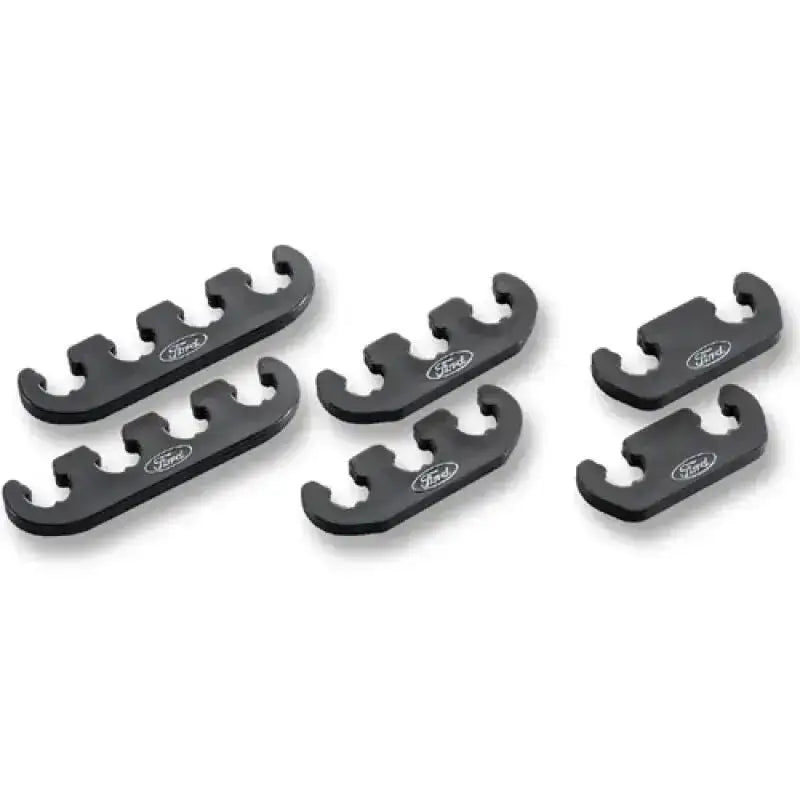 Ford Racing Wire Dividers 4 to 3 2 - Black w/ White Logo - Engine Components