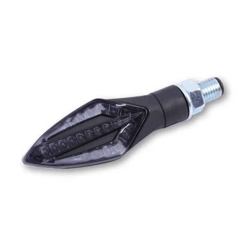 Fork Sequential Turn Signal Smoked Lens Pair Black
