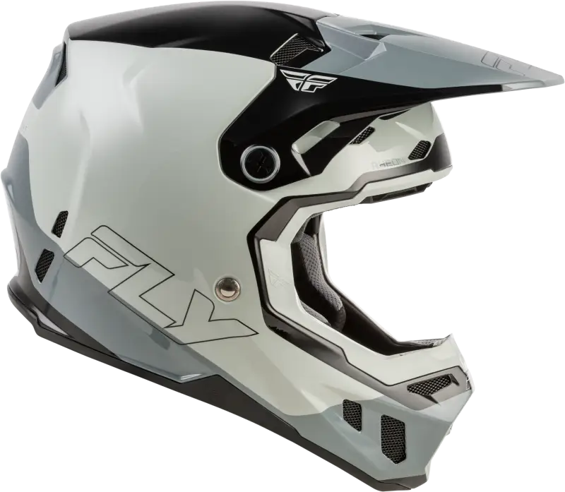 Formula Cc Glide Helmet Grey/Light Grey/Black Xs - FLY RACING