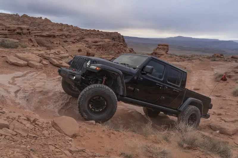 Fox 18-Up Jeep JL / 20-Up Gladiator 2.0 Factory Series Gen2 2.0in. Trvl 10in Ext Front Bump Stop IFP - Truck &