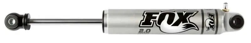 FOX Fox 2.0 Performance Series 10.1in. Smooth Body IFP Steering Stabilizer (Alum) Std Travel - Blk
