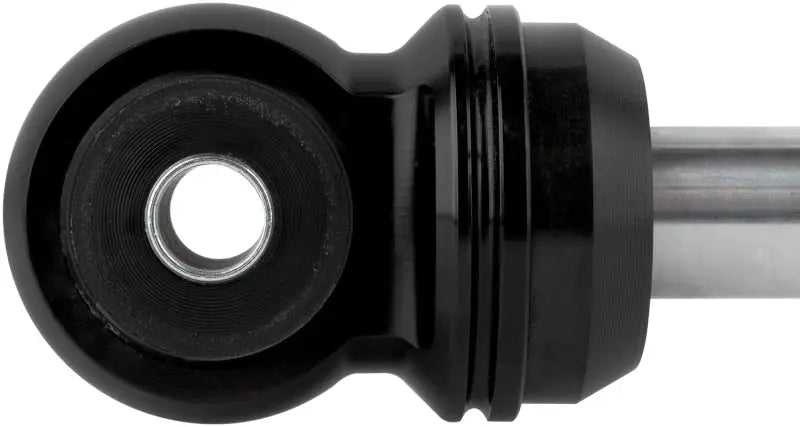 Fox 2018+ Jeep JL 2.5 Factory Race Series 12.17in Remote Reservoir Front Shock for 4.5-6in Lift with DSC - Close-up View.