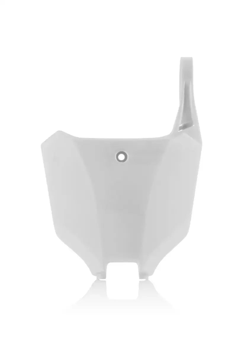 Front Number Plate Hon White