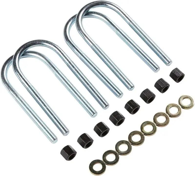 FTS737 Fabtech U Bolt Kit - durable, precision-fit, corrosion-resistant suspension fastening solution for enhanced vehicle performance.