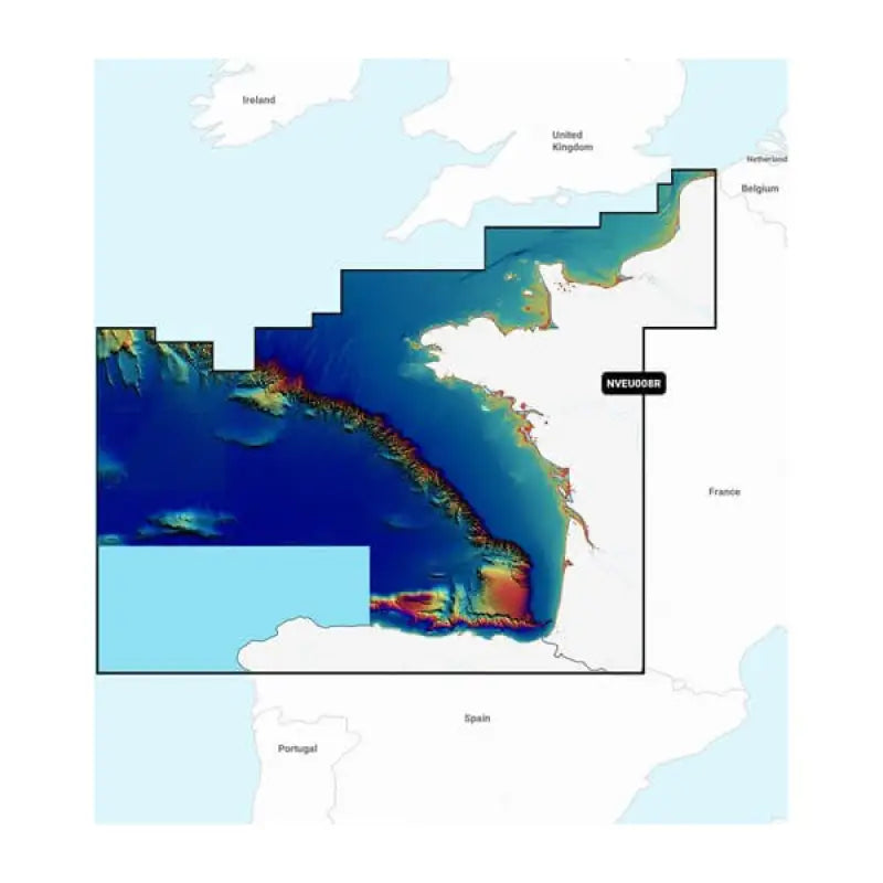 Garmin Carto 010C123500 Bay Of Biscay Garmin Navionics Visi Quality marine cartography from Garmin Carto