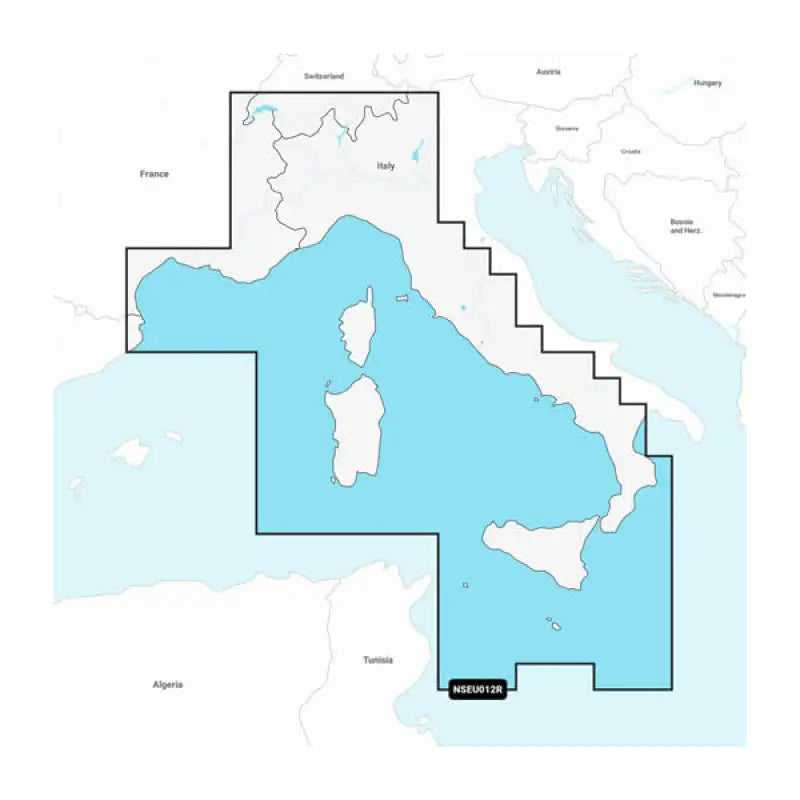 Garmin Carto 010C123820 Mediterranean Sea Cen. & West Garm Quality marine cartography from Garmin Carto