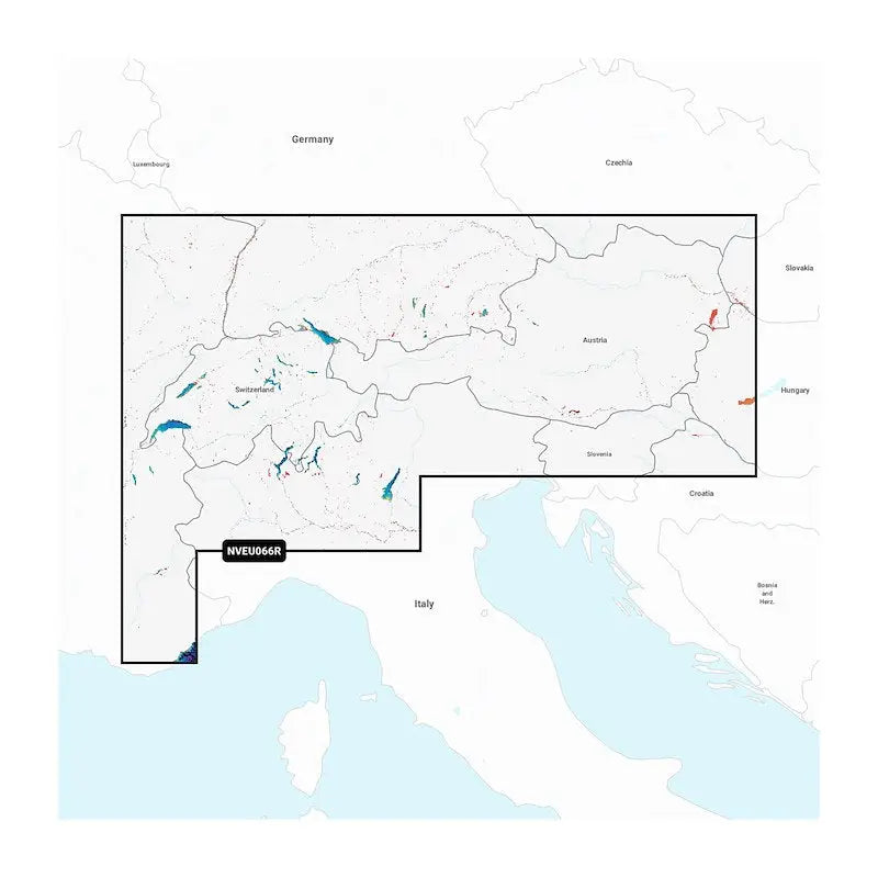 Garmin Carto 010C126100 Alpine Lakes & Rivers Garmin Navio Quality marine cartography from Garmin Carto