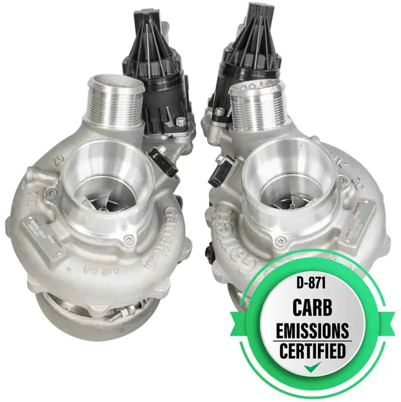 Garrett 17-21 Ford F-150 3.5L PowerMax GT2260 Stg 2 Kit w/OE Size/2.75in Inlet Left & Right Sides