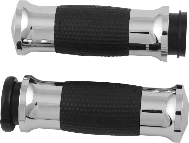 GEL-70-CH Air Gel Grips W/Cable Throttle Chrome