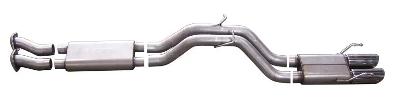 Gibson 06-10 Jeep Grand Cherokee SRT8 6.1L 3in Cat-Back Dual Exhaust - Stainless - 617405