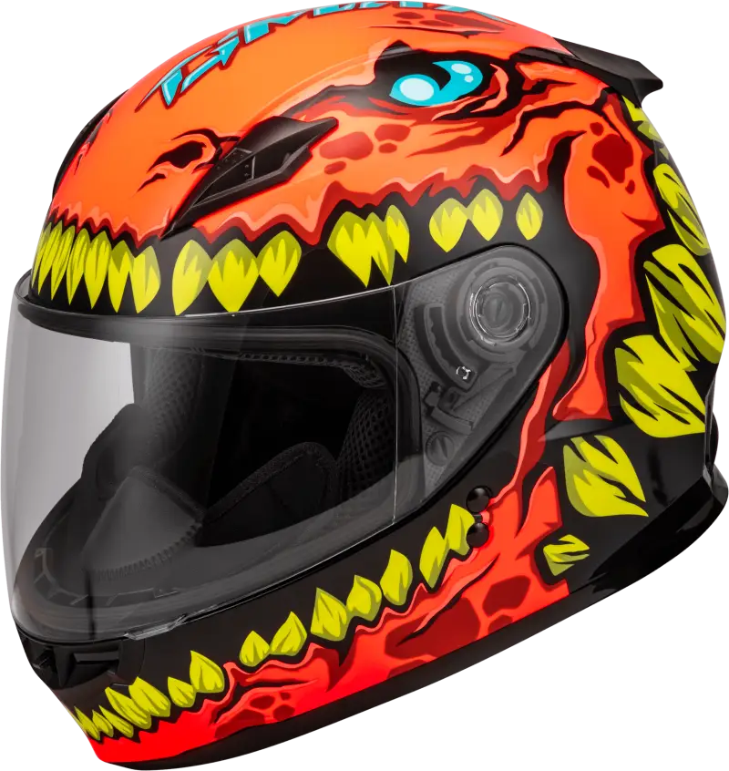 Youth Gm-49Y Drax Helmet Orange Ym