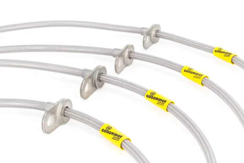 Goodridge 17-18 Honda Civic Si (Si Model Only) SS Brake Line Kit - Truck & Automotive