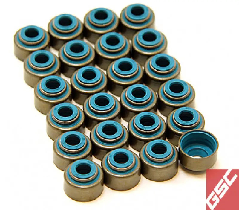GSC P-D Toyota 2JZ Viton 6mm Valve Seal Kit Set of 12 - Truck & Automotive