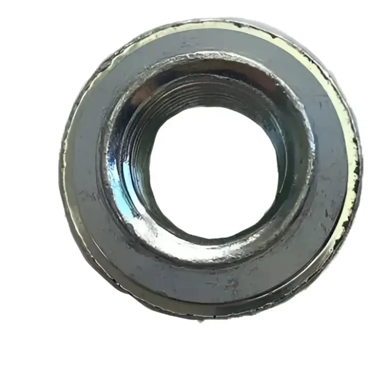 Metal flange nut with internal threads for GW.2412 Guniwheel Guninut M12 Open F Thread pole