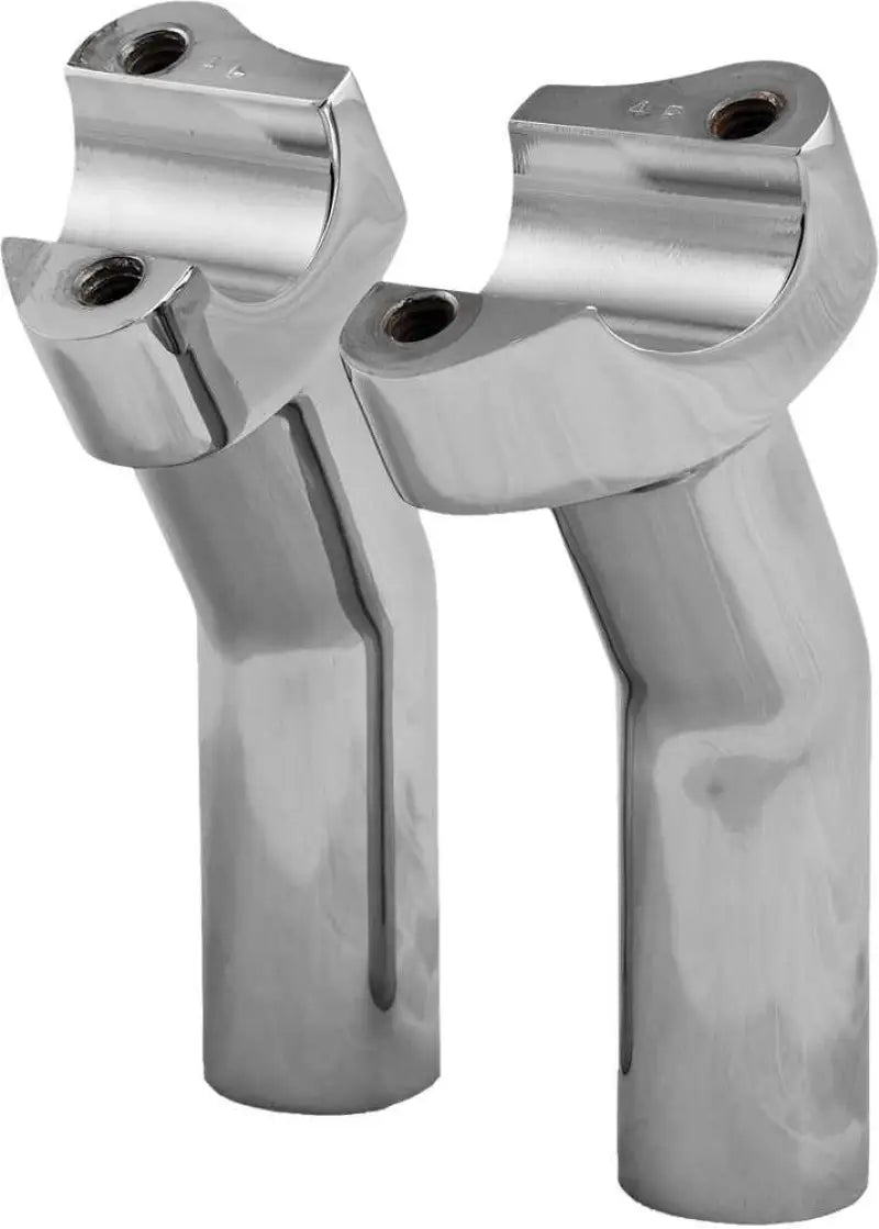 HARDDRIVE H57-6075CF-4.5 Forged Handlebar Riser Chrome Pullback 4.5"