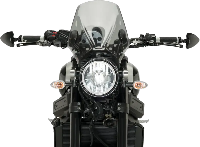 Handlebar End Folding Mirror Left Black - PUIG