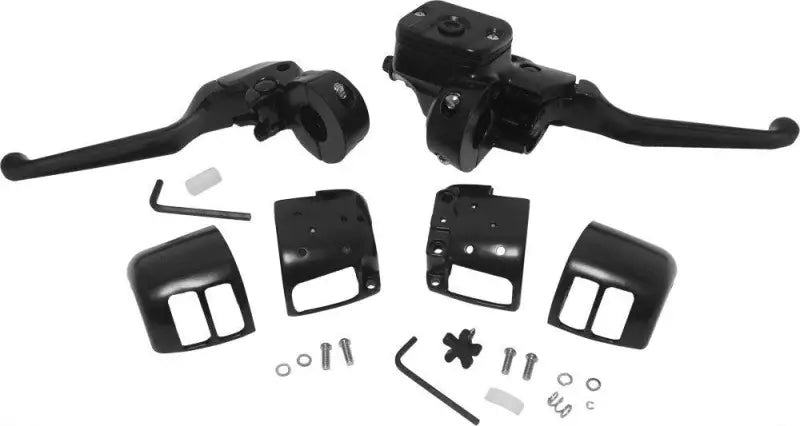 Black Handlebar Cntrls 9/16 W/O Switches Black 96-06