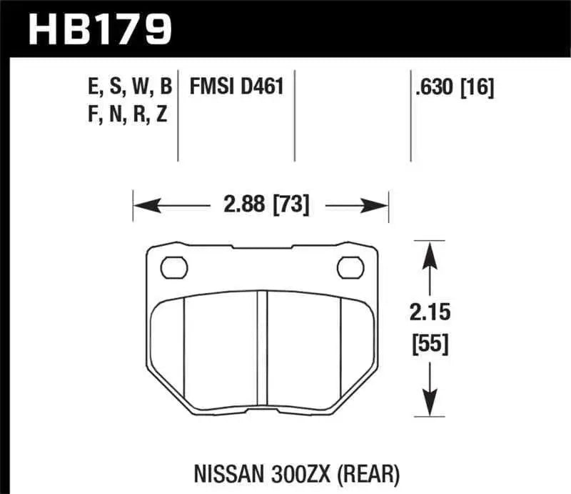 Hawk Performance HB179F.630