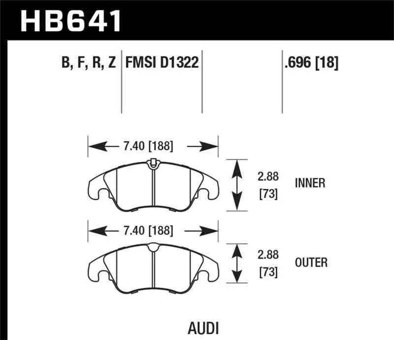 Hawk Performance HB641F.696