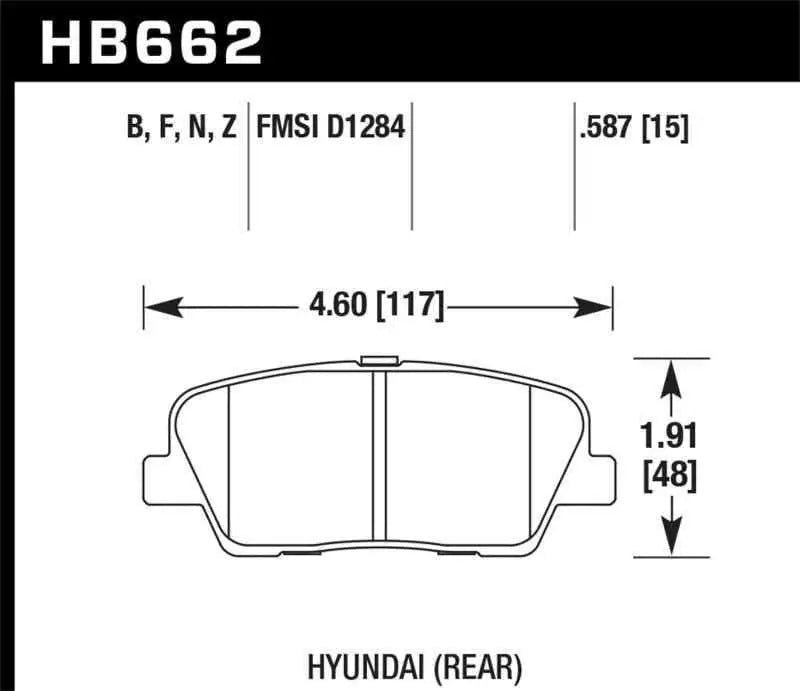 Hawk Performance HB662F.587