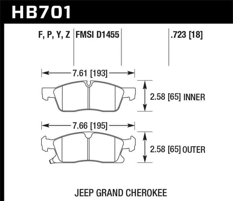Hawk Performance HB701Z.723