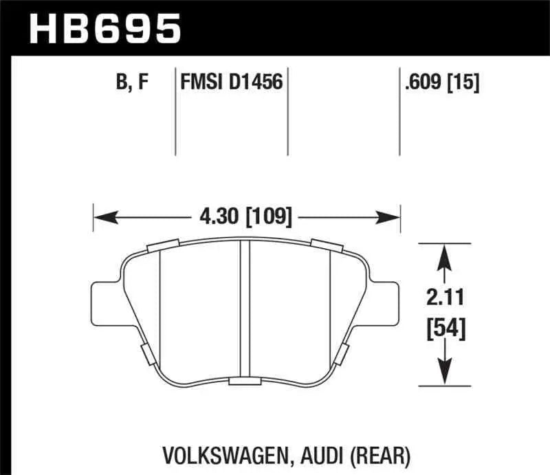 Hawk Performance HB695F.609