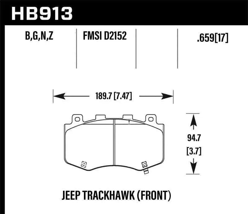 HAWK HB913N.659