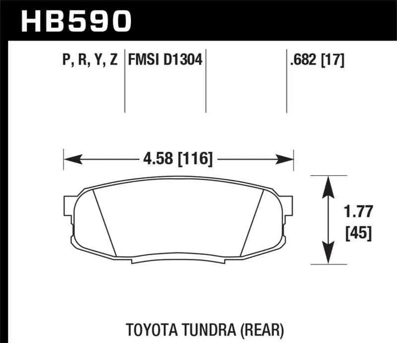 Hawk Performance HB590Z.682