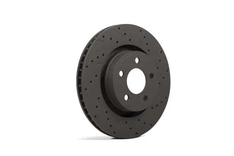 Hawk Performance Hawk Talon 2013 Subaru BRZ w/ Solid Rear Rotors Drilled and Slotted Rear Brake Rotor Set