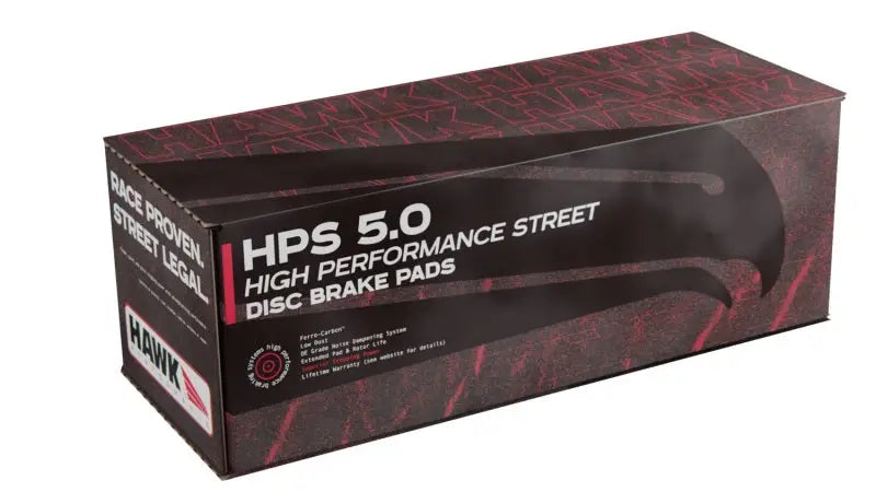 Hawk Performance HPS 5.0 Brake Pads in box, suitable for Wilwood BB SL 7421, renowned for superior stopping power and reduced brake fade, perfect for street-legal vehicles, RV, Automotive, Powersports, off-road, marine, exterior, truck accessories, interior, truck bed, rv parts, Truck & Automotive, Parts, Brakes, Rotors & Pads, AVADA - Best Sellers