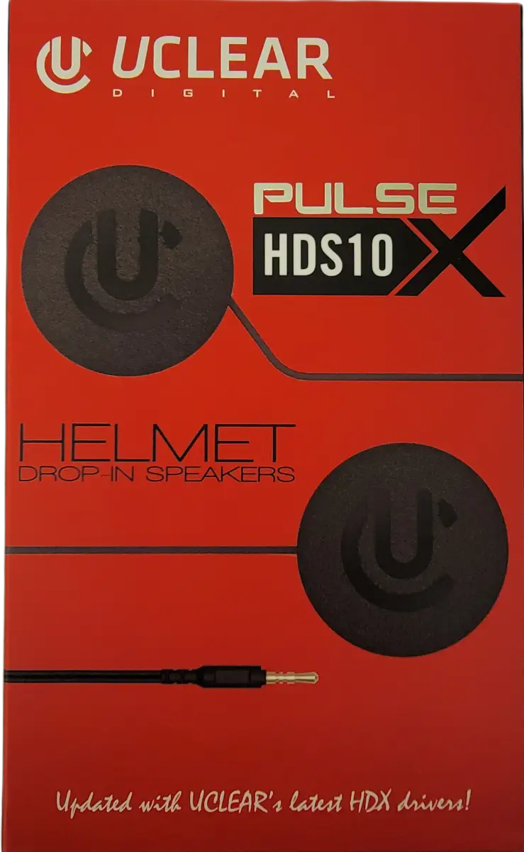 Hds10x Helmet Speakers 40mm Diameter 3.5mm Jack