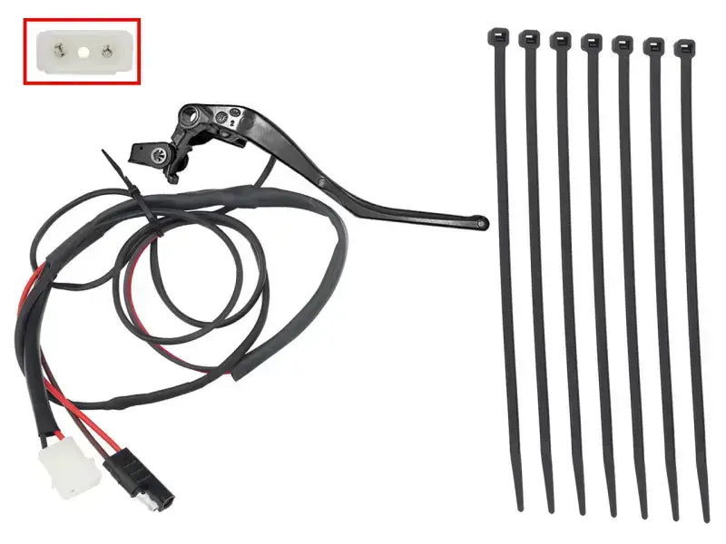 Heated Brake Lever Ac/Pol/Yam