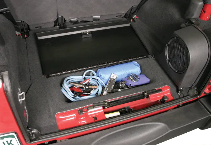 Tuffy 07-18 Jeep Wrangler Jk Cubby Cover W/ Key Lock - Tuffy Products