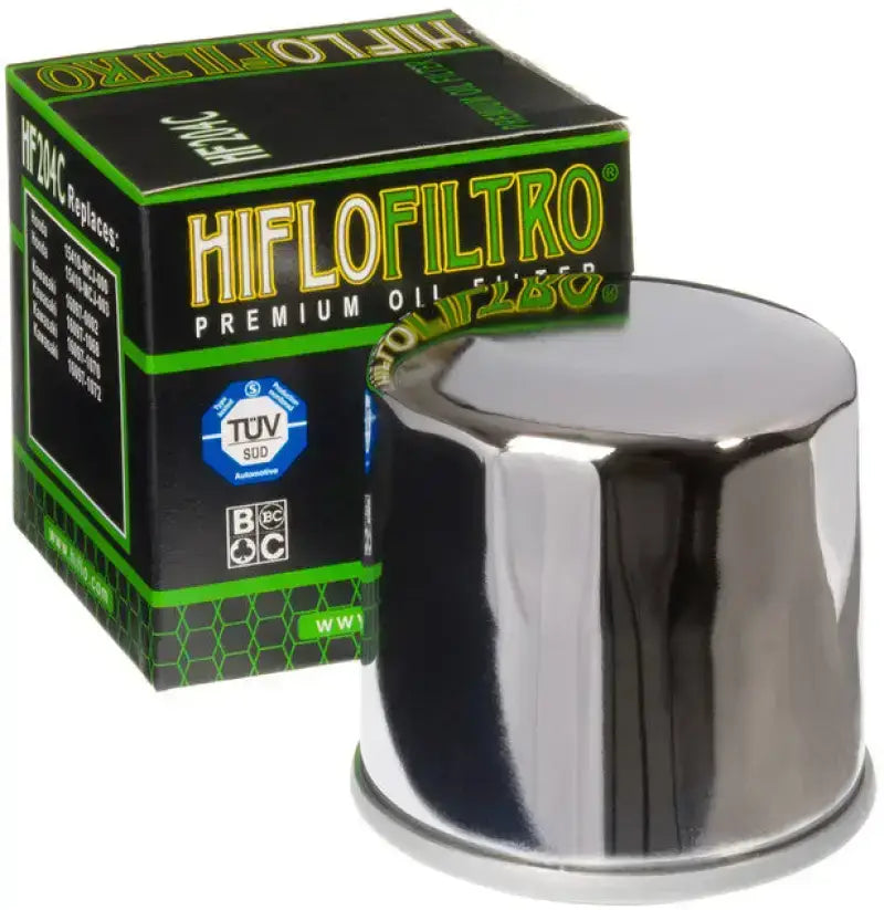HF204C Oil Filter Chrome
