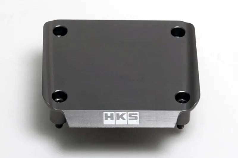 Gunmetal gray HKS RB26 cover transistor with black accents