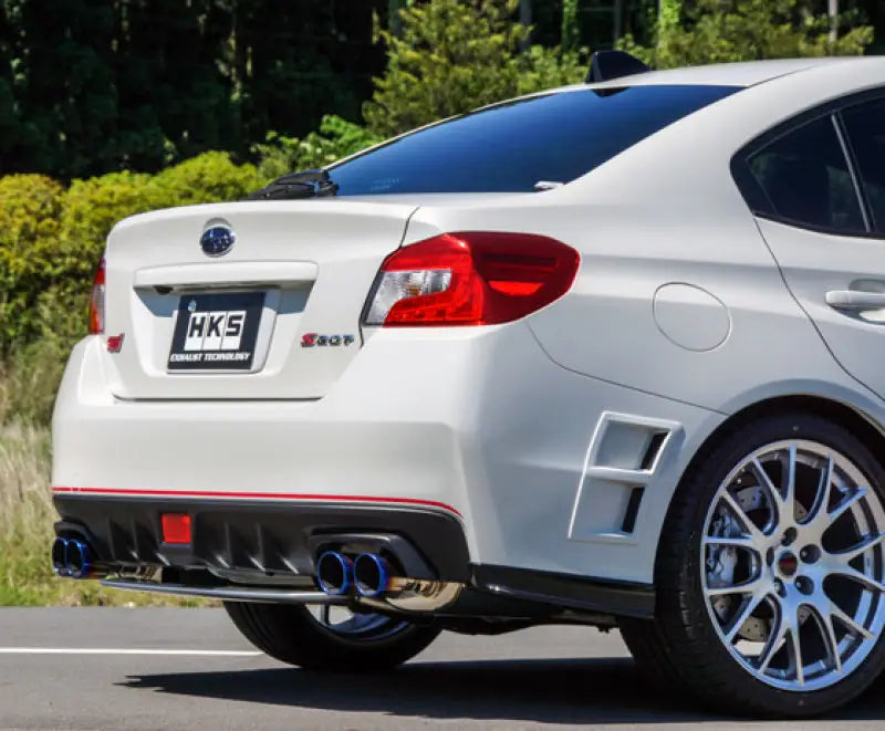 HKS SUPER TURBO MUFFLER 14 + Subaru WRX STi (EJ20) Catback Exhaust