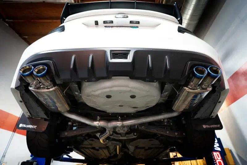 Injen 15-20 Subaru STI Cat Back Exhaust w/ Quad Titanium Tips - Truck & Automotive