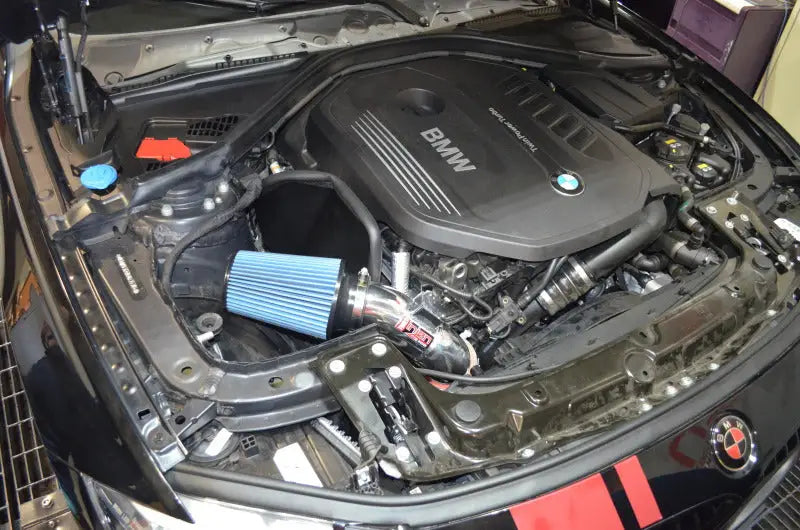Injen 16-19 BMW M140i/M240i/340i/440i xDrive SP Short Ram Air Intake - Wrinkle Red - Truck & Automotive
