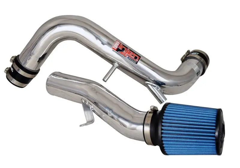 Injen 2014 Kia Forte' Koup 1.6L Turbo 4Cyl Polished Cold Air Intake with SuperNano-Web Dry Filter and MR Technology, Converts to Short Ram Intake.