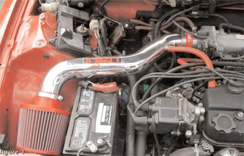 Injen 88-91 Civic Ex Si CRX Black Short Ram Intake *Special Order* - Truck & Automotive