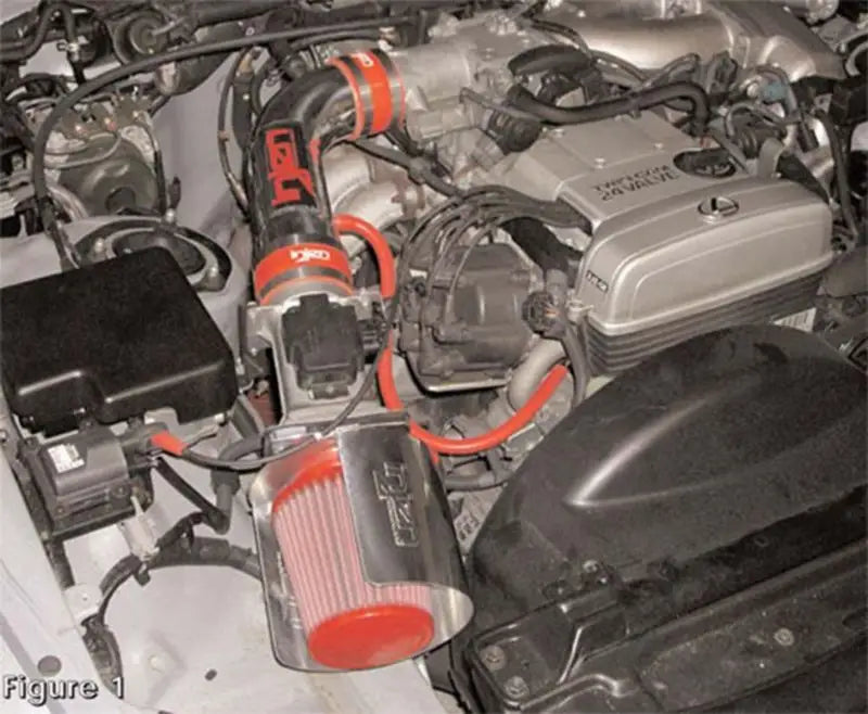 Injen 93.5-95 Supra (NA) / 92-95 GS300 SC300 w/ Heat Shield Polished Short Ram Intake - IS2083P