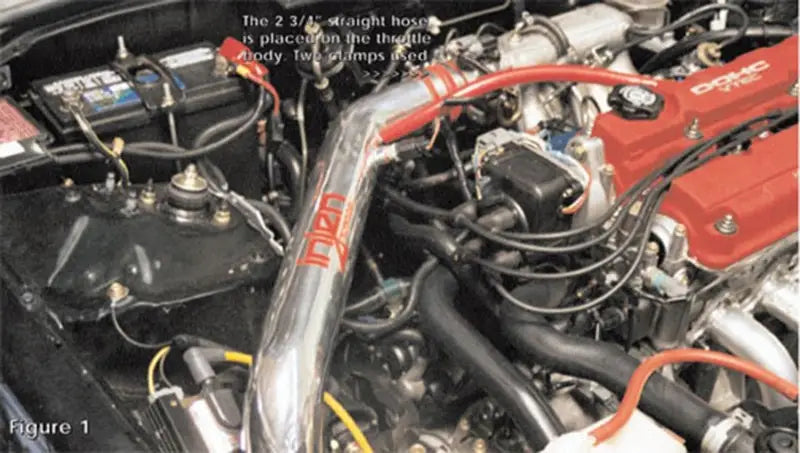 Injen 99-00 Honda Civic Si Black Cold Air Intake - Truck & Automotive