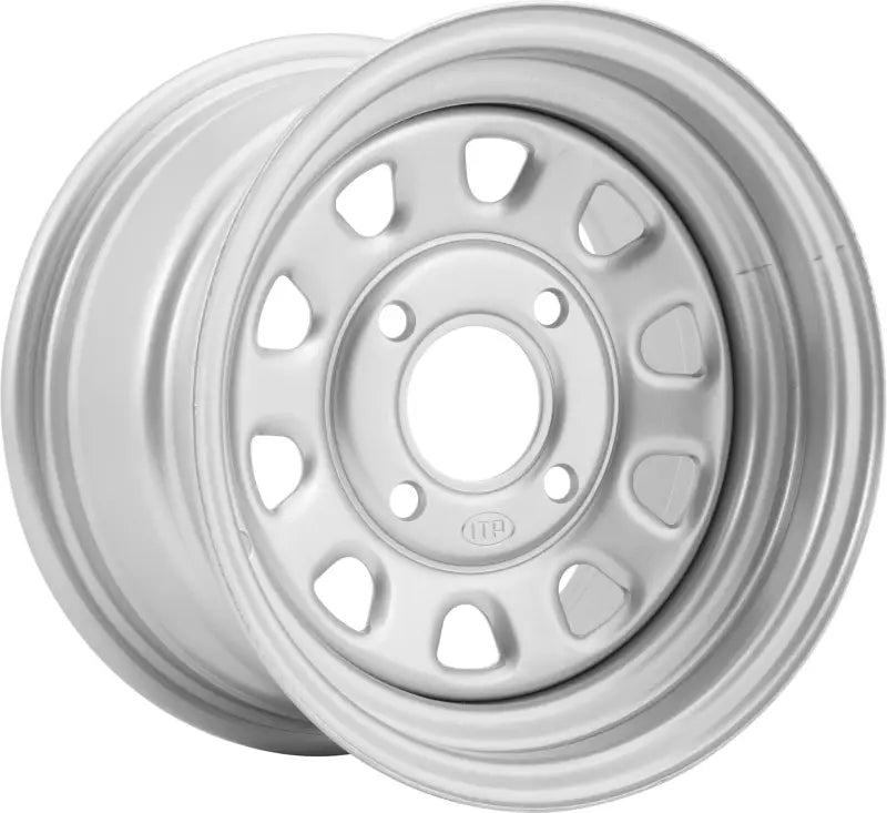 Delta Steel Wheel Silver 12X7 3+4 4/137 Rear