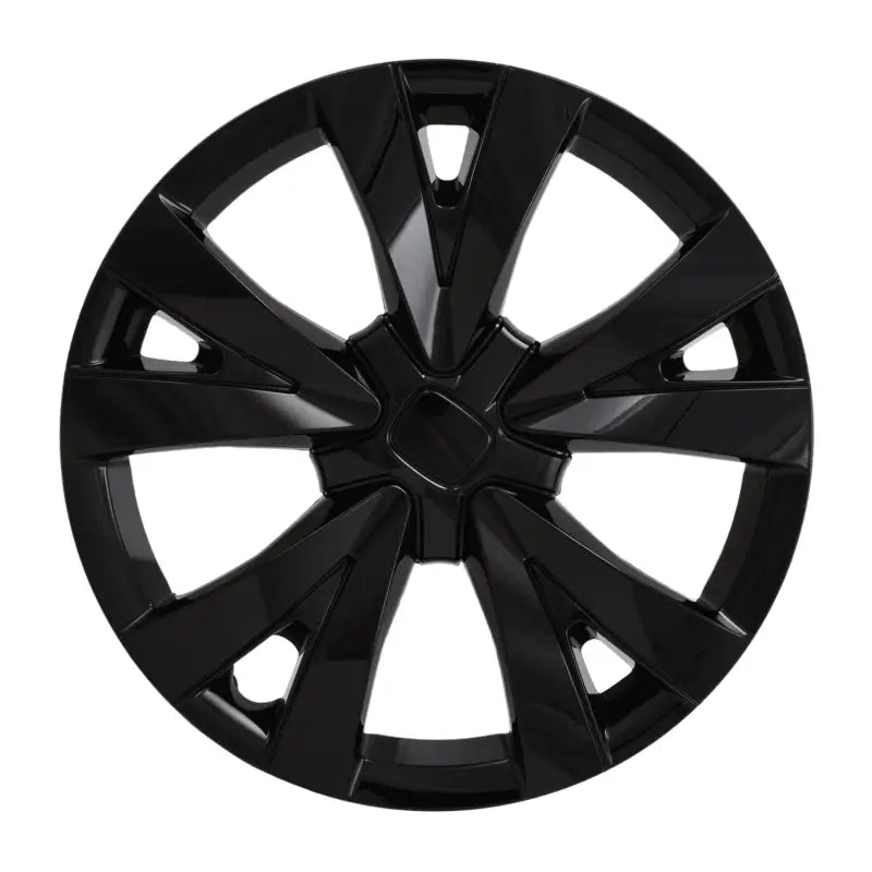 Black 16-inch 5 V-spoke wheel cover for 22-23 Civic by IWC. Enhance vehicle aesthetics and performance. Suitable for RV, Automotive, Powersports, off-road, marine, exterior, truck accessories, interior, truck bed, rv parts. Maintenance, Wheel and Tire Accessories, Shield Your RV, Car, and Tires with Durable Covers for All Seasons, AVADA - Best Sellers, Must Haves