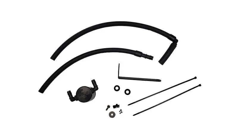 J&L J&L 22-23 Subaru BRZ/GR86 2.4L Passenger Side Oil Separator 3.0 - Black Anodized