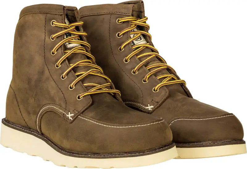 HIGHWAY 21 Journeyman Boots Brown Sz 11