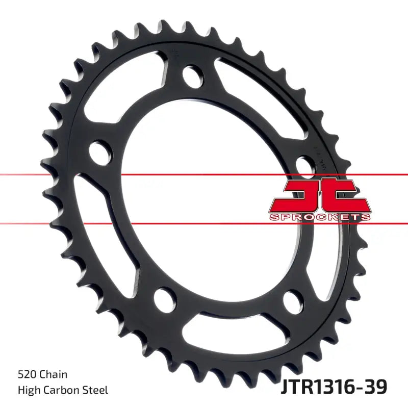 JTR1316.39 Rear Sprocket Steel 39t 520 Hon