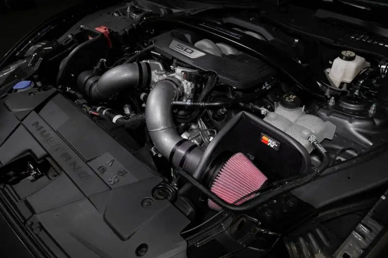 K&N 2024 + Ford Mustang V8 5.0L Typhoon Performance Air Intake System - Systems